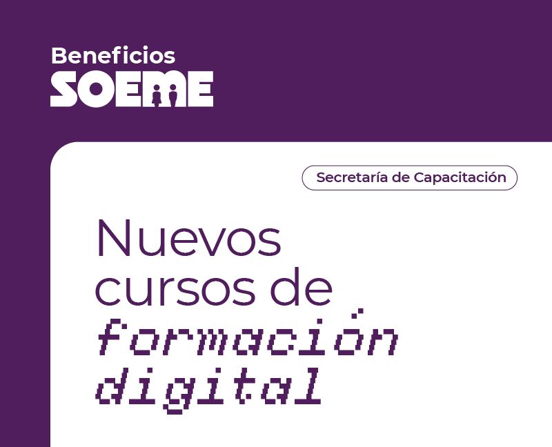 Nuevos cursos de formación digital