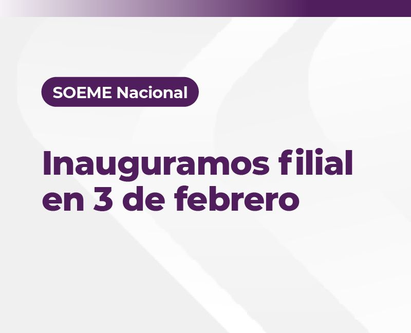 3 de febrero tiene nueva delegación