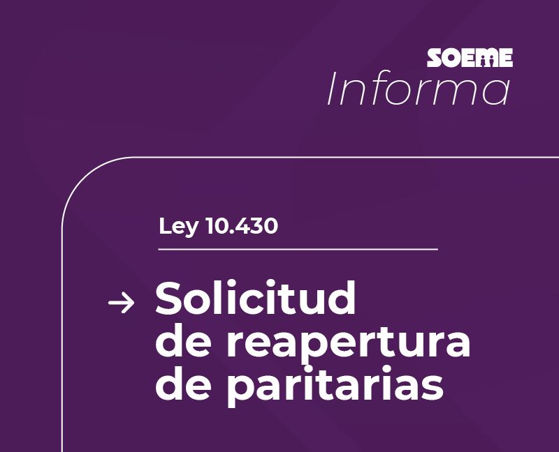 Paritarias: se solicitó la reapertura de las negociaciones