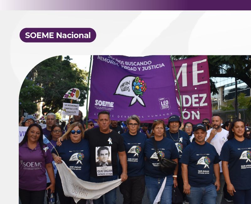 24 de marzo: el SOEME presente en Plaza de Mayo