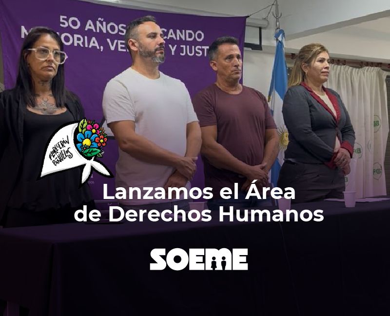 SOEME creó el Área Institucional de Derechos Humanos