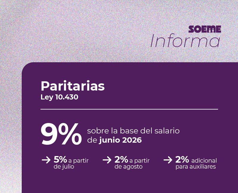 Paritarias 10.430: se acordó un aumento del 9%